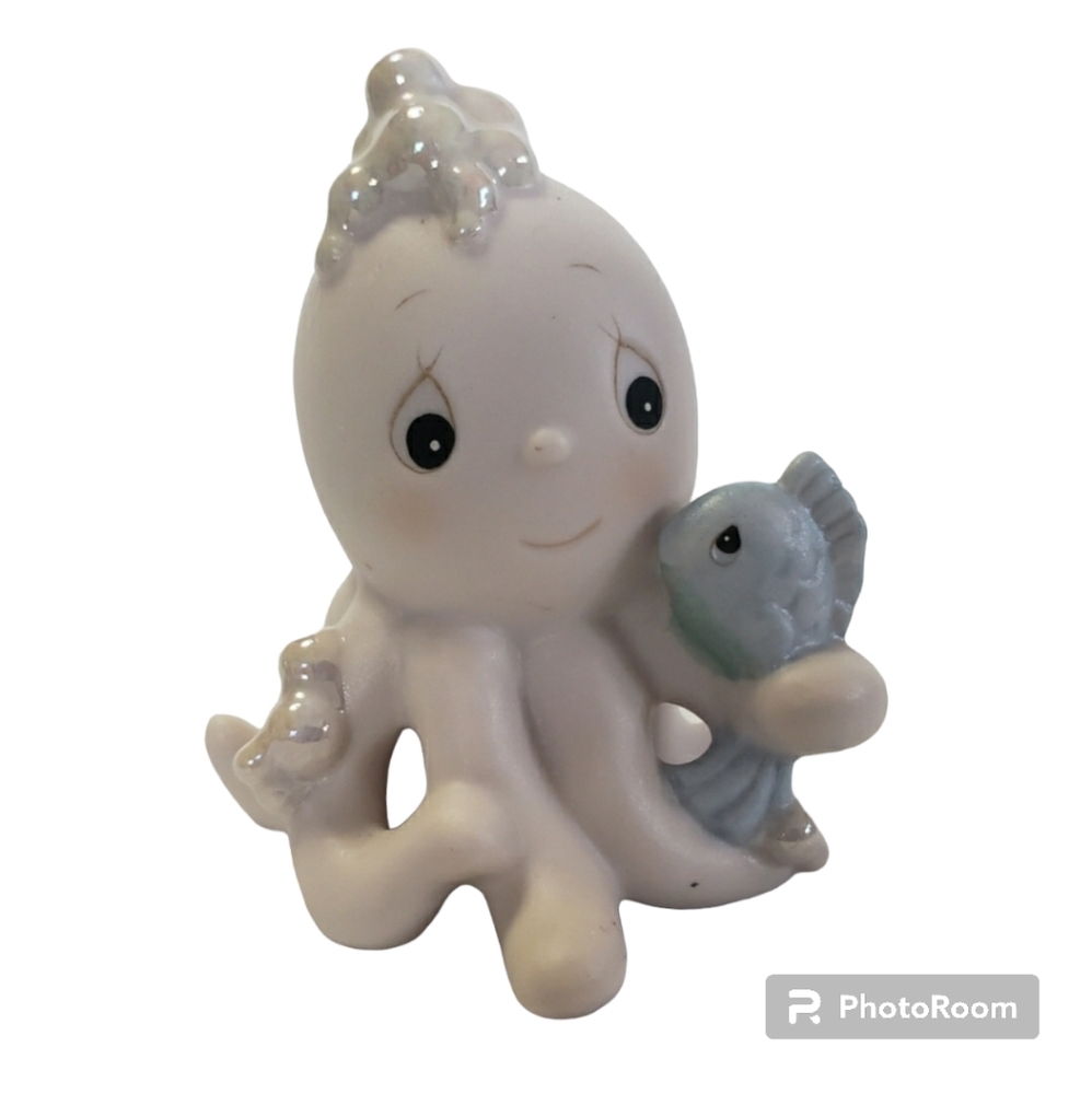 Precious Moments Octopus with Fish Figurine 🐟